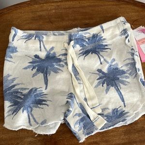 Southern Spirit palm tree print short